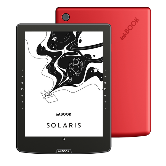 e-book reader inkbook solaris red