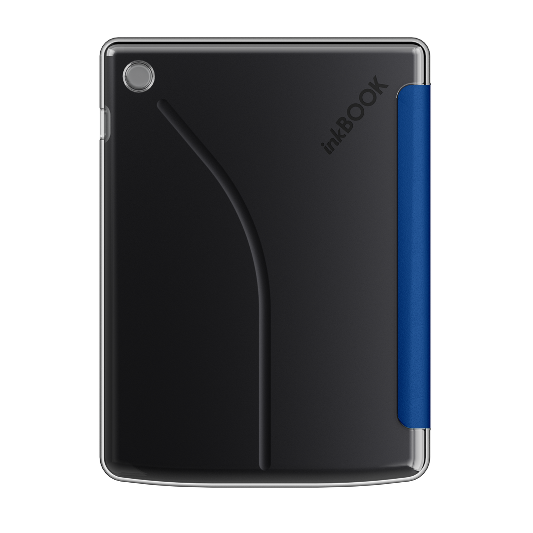 duo case transparent back with black back