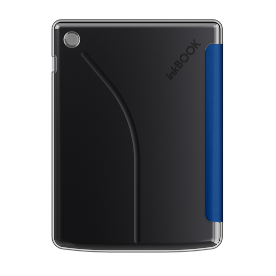 duo case transparent back with black back