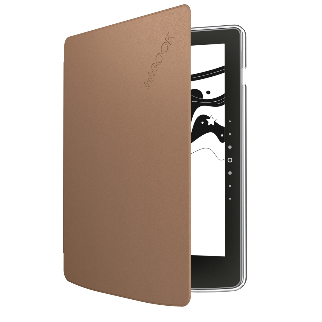 inkBOOK Duo mocha brown case for inkBOOK Solaris